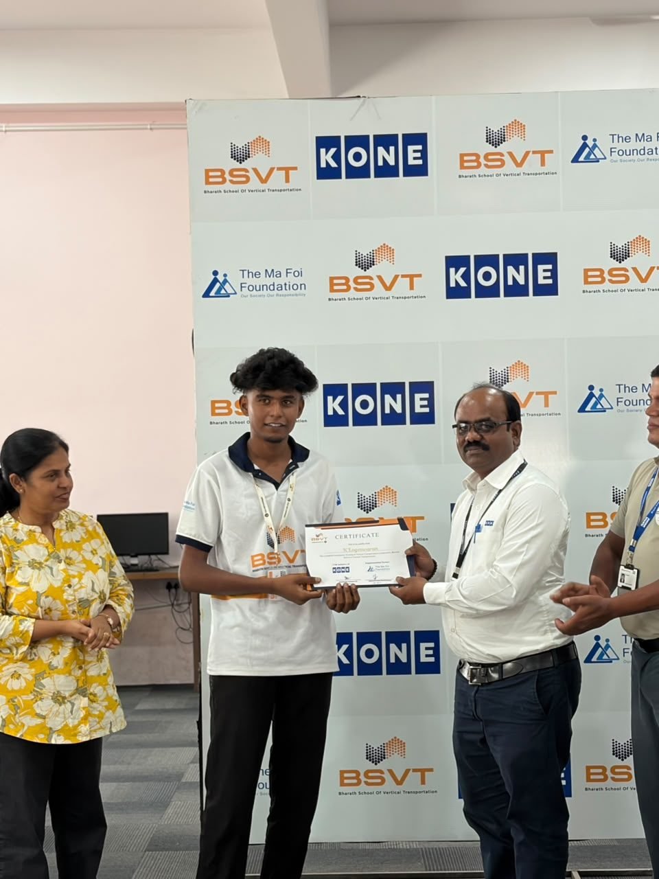 KONE Batch 6 Certificate Distribution Ceremony Held at BSVT